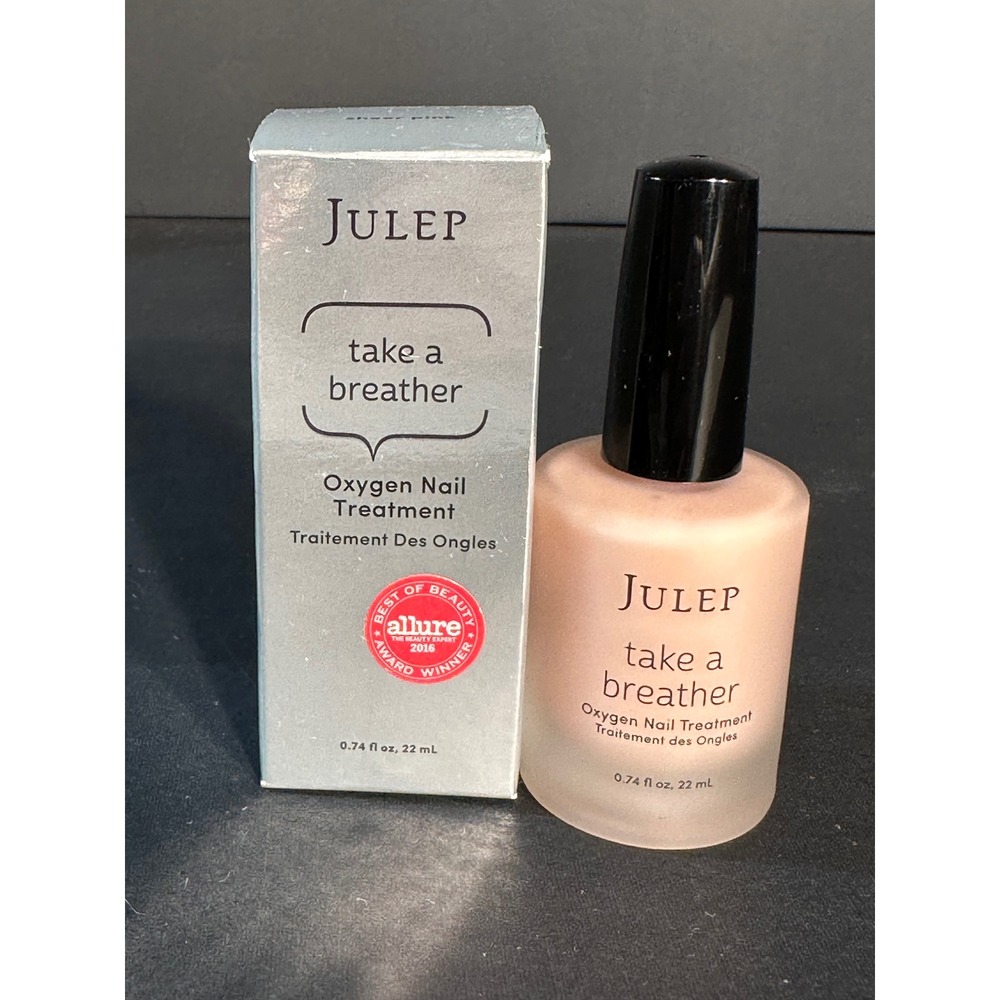 Julep Take a Breather Oxygen Nail Treatment Sheer Pink 0.74oz Allure Winner
